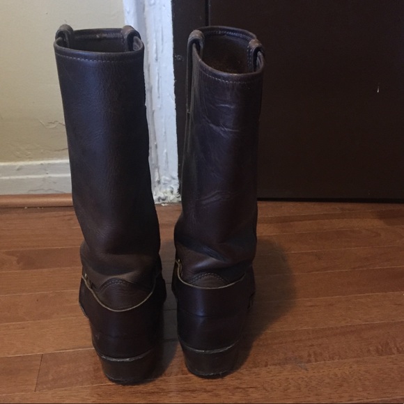 SOLD! Frye boots, Harness 12R, tan, size 7M - Picture 6 of 8